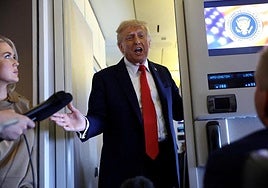 El presidente de Estados Unidos, Donald Trump.