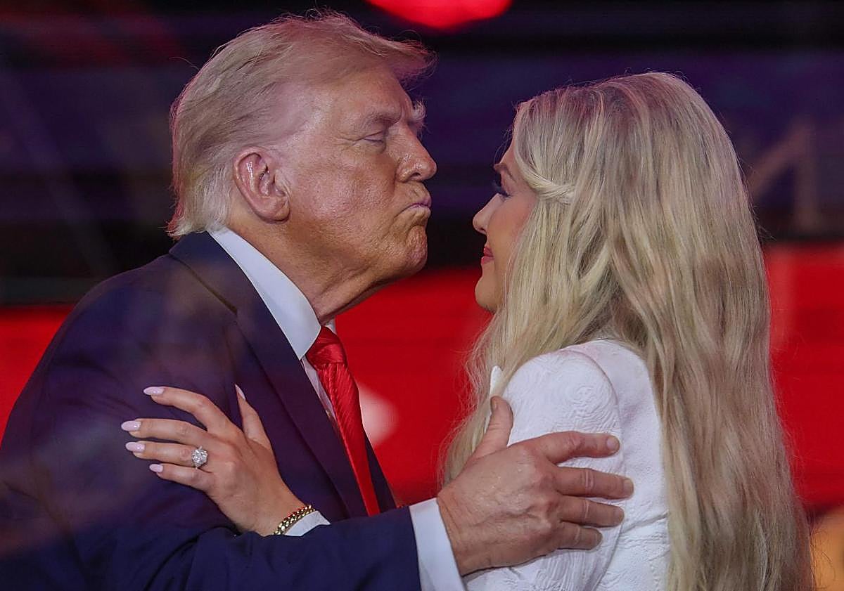 Imagen principal - La América conservadora de Trump despide a Charlie Kirk como a un héroe: «Lo veo como un mártir de Cristo»