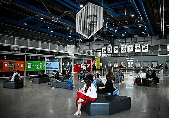 Entrada del Museo Pompidou.