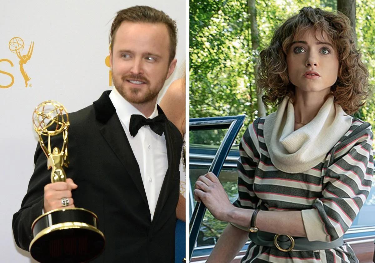 Los actores Aaron Paul y Natalia Dyer, últimas incorporaciones al reparto de SDCCM.