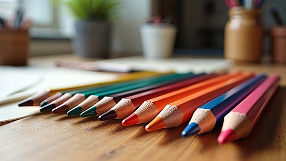 Lápices de colores Alpino 654: Colores vivos y resistencia para uso escolar y creativo que nunca pasan de moda