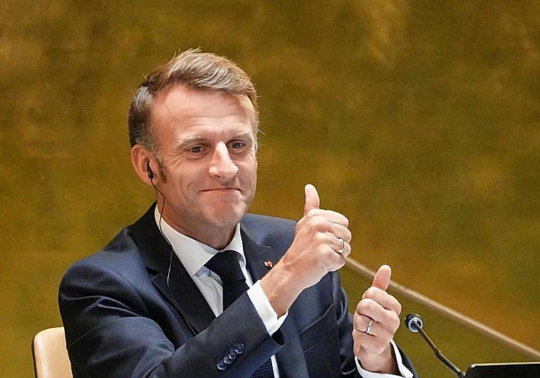 Emmanuel Macron ha inaugurado la ristra de reconocimientos del Estado palestino.