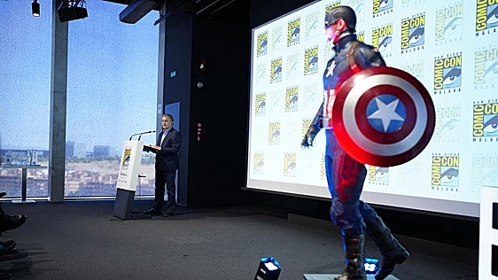 Presentación de la Comic-Con en Málaga.