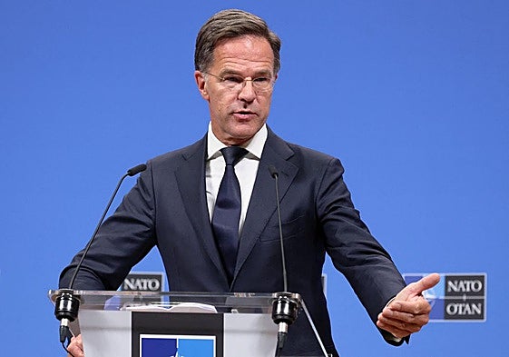 El secretario general de la OTAN, Mark Rutte.