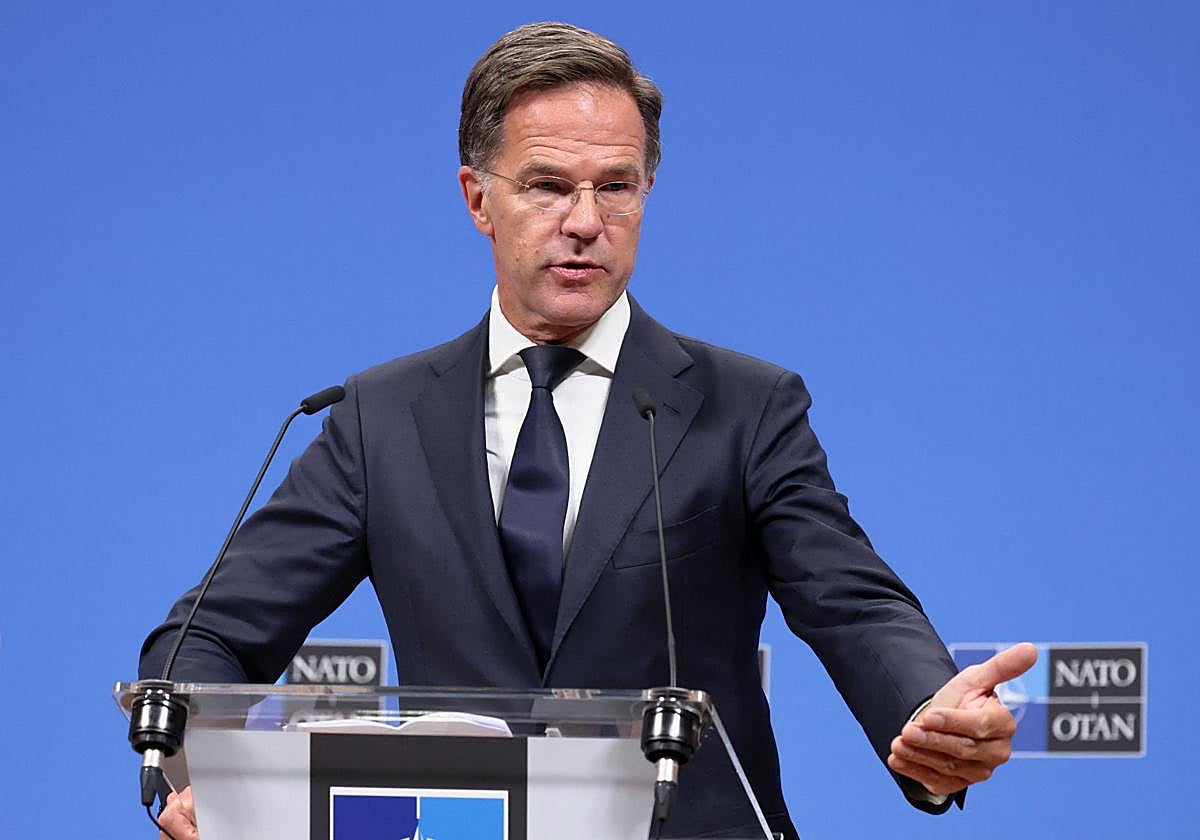 El secretario general de la OTAN, Mark Rutte.