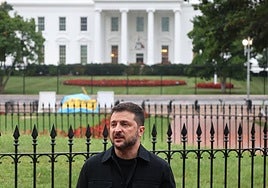 Volodímir Zelenski, presidente de Ucrania.