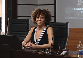 La magistrada María Auxiliadora Díaz.