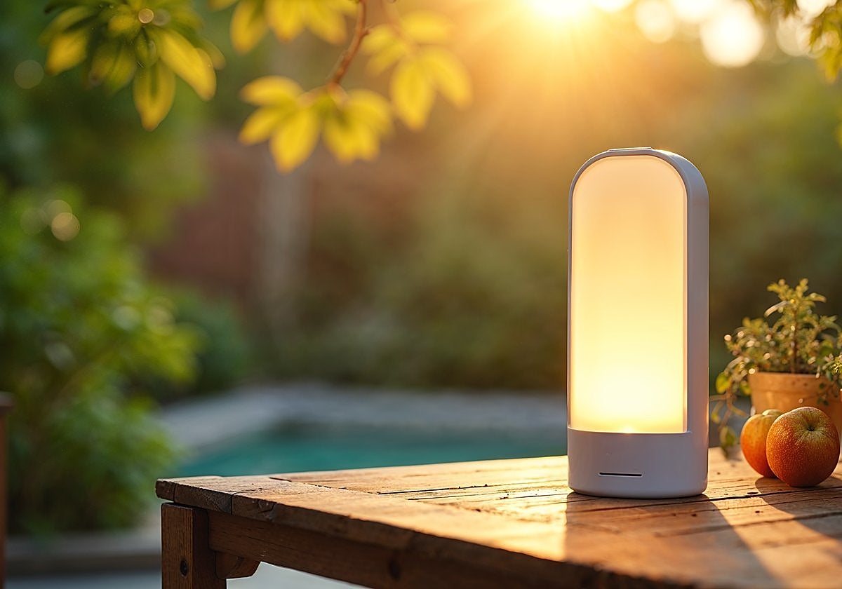 Acaba de forma eficaz con los mosquitos con esta lámpara para interiores y exteriores