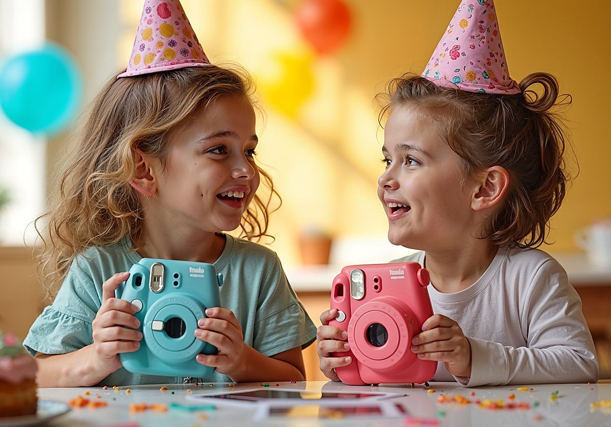 Introduce a los peques en el mundo de la fotografía con estas cámaras de fotos instantáneas