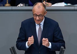 Friedrich Merz, canciller de Alemania.