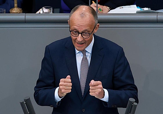 Friedrich Merz, canciller de Alemania.