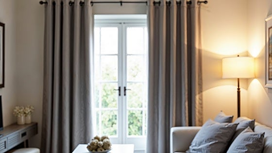 Aislamiento térmico y diseño contemporáneo para tu hogar con estas cortinas de salón