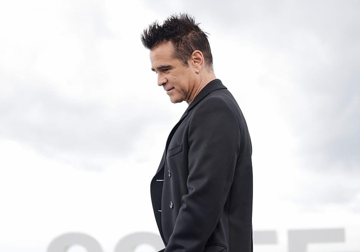 Colin Farrell ha presentado 'Maldita suerte' en el Festival de San Sebastián.