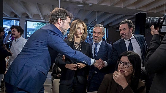 Espinosa de los Monteros presenta su 'think tank' con Aldama y sin Tellado