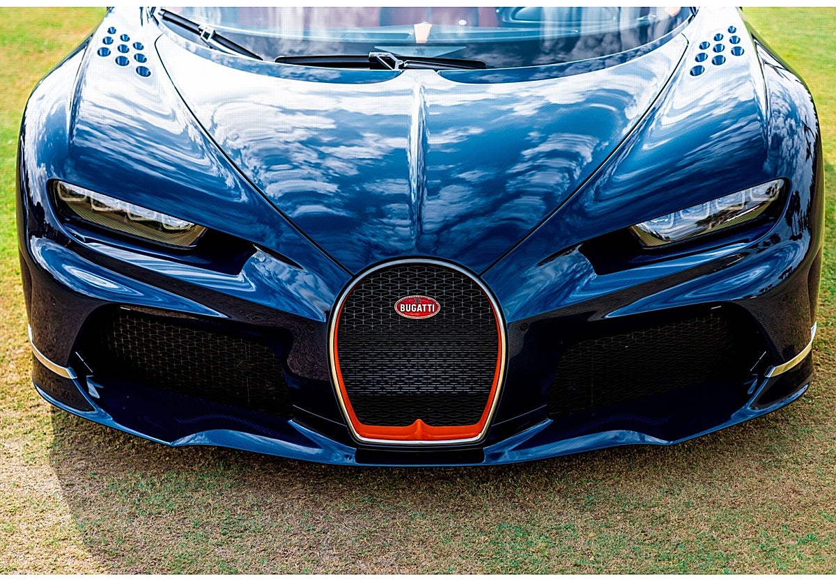 Un Bugatti en el concurso de 2024