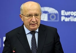 El comisario de Defensa y Espacio, Andrius Kubilius.