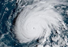 Así tocará tierra en la Península el huracán 'Gabrielle'