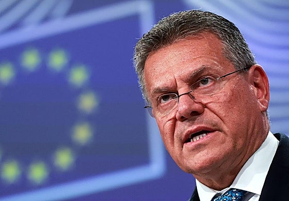 El comisario de Comercio, Maros Sefcovic.