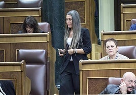 La portavoz de Junts en el Congreso, Miriam Nogueras