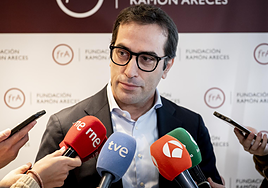 El ministro de Economía, Comercio y Empresa, Carlos Cuerpo