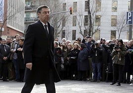 El ex presidente del Barcelona Josep Maria Bartomeu