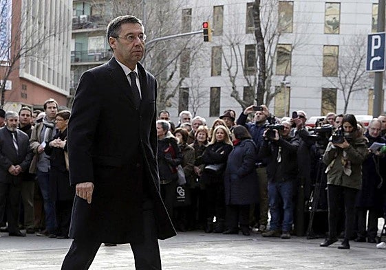 El ex presidente del Barcelona Josep Maria Bartomeu