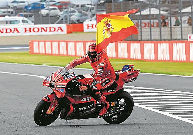 El piloto español ya suma siete títulos en MotoGP.