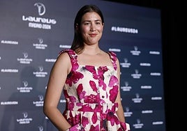 La tenista Garbiñe Muguruza