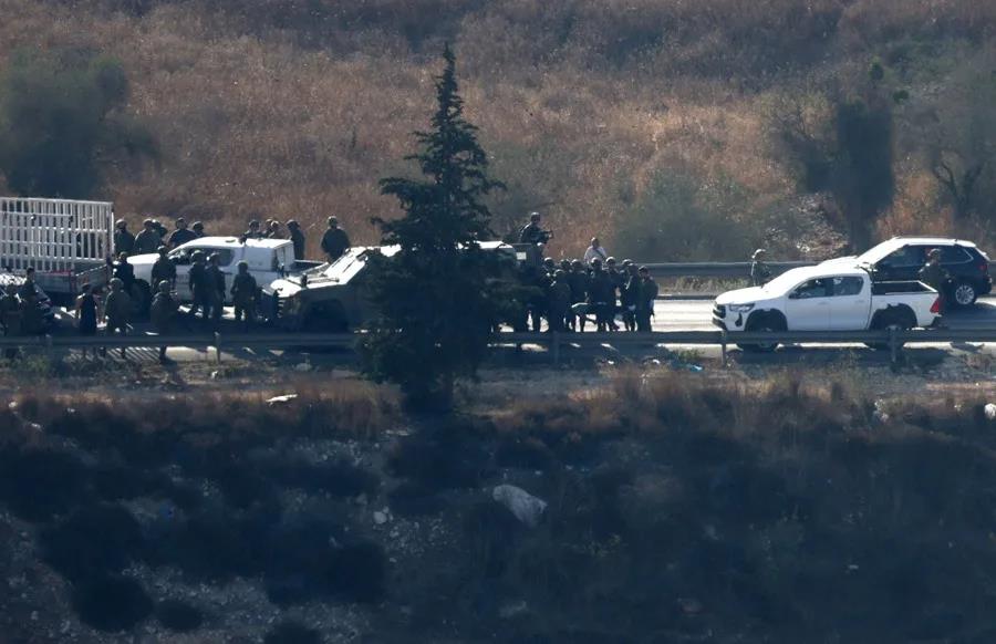 Imagen de un atentado reciente en Cisjordania, cuando un camionero intentó embestir a una patrulla israelí.