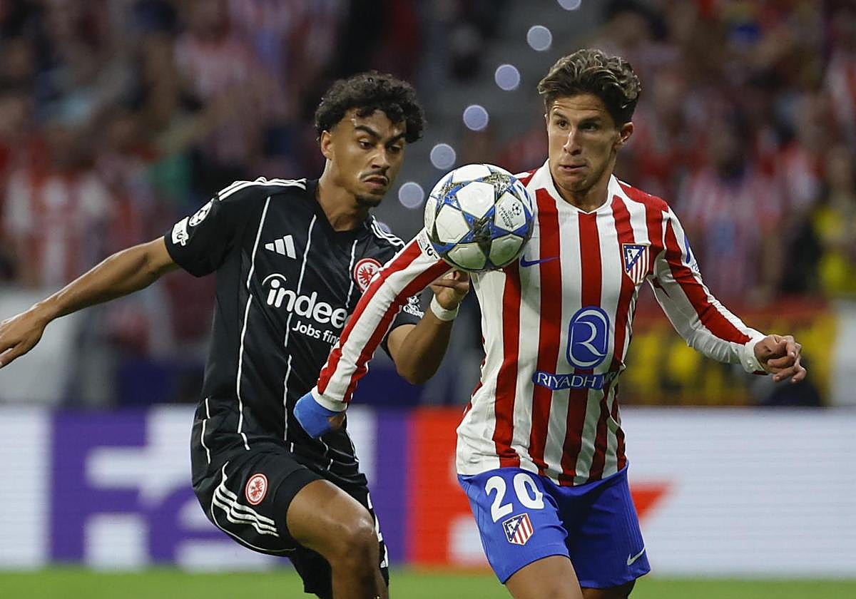 Así hemos narrado la goleada del Atlético ante el Eintracht