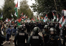 Incidentes durante la pasada Vuelta a España.