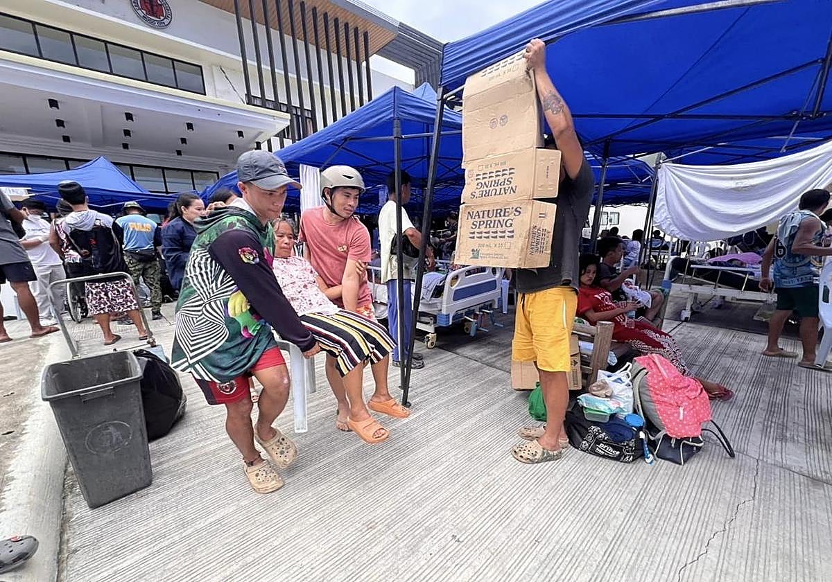 Un terremoto sacude Filipinas.