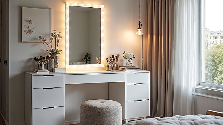 Los mejores tocadores de maquillaje para organizar y mejorar tu rutina de belleza diaria