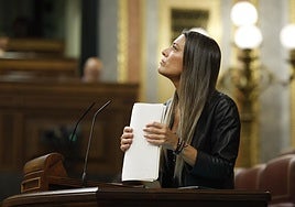 La portavoz de Junts per Catalunya Míriam Nogueras