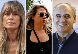 Begoña Gómez, su asesora Cristina Álvarez y el empresario Juan Carlos Barrabes