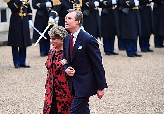 El gran duque Enrique de Luxemburgo