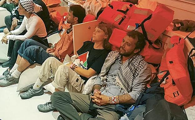 Greta Thunberg, entre los detenidos por el ejército israelí.