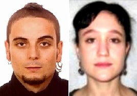 Imágenes de la ficha policial de Oses Carrasco y Moreno Martínez