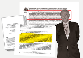 Captura del trabajo académico al que plagia Peinado