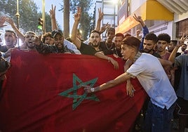 Protestas juveniles en Marruecos.