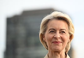 Ursula von der Leyen, presidenta de la Comisión Europea.