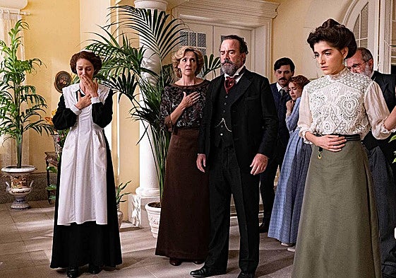 Escena de ´La promesa´, la teleserie de las tardes de TVE.