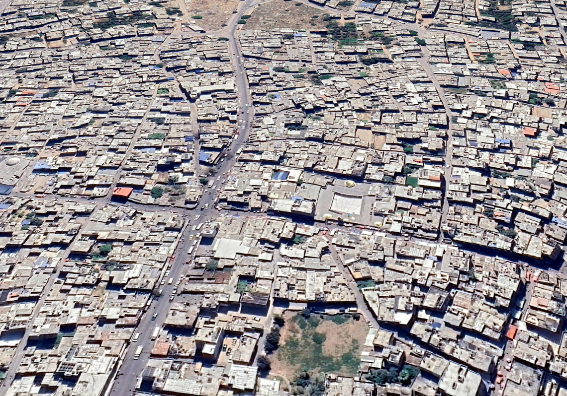 Imagen antes - Las imágenes que revelan cómo Israel ha convertido Gaza en un desierto