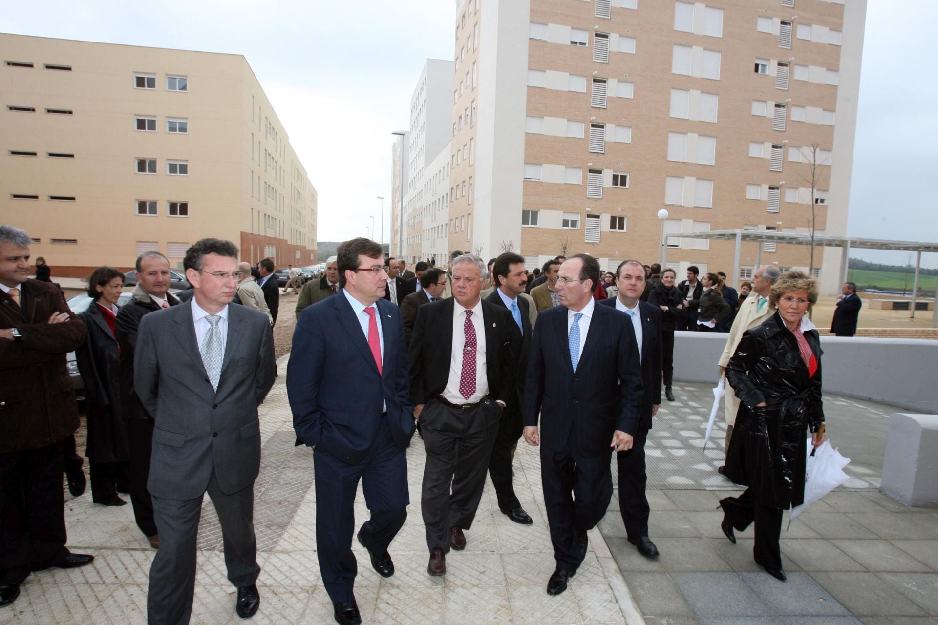 Vara, en 2008, en Cerro Gordo de Badajoz, junto a Miguel Celdrán y José Luis Quintana.