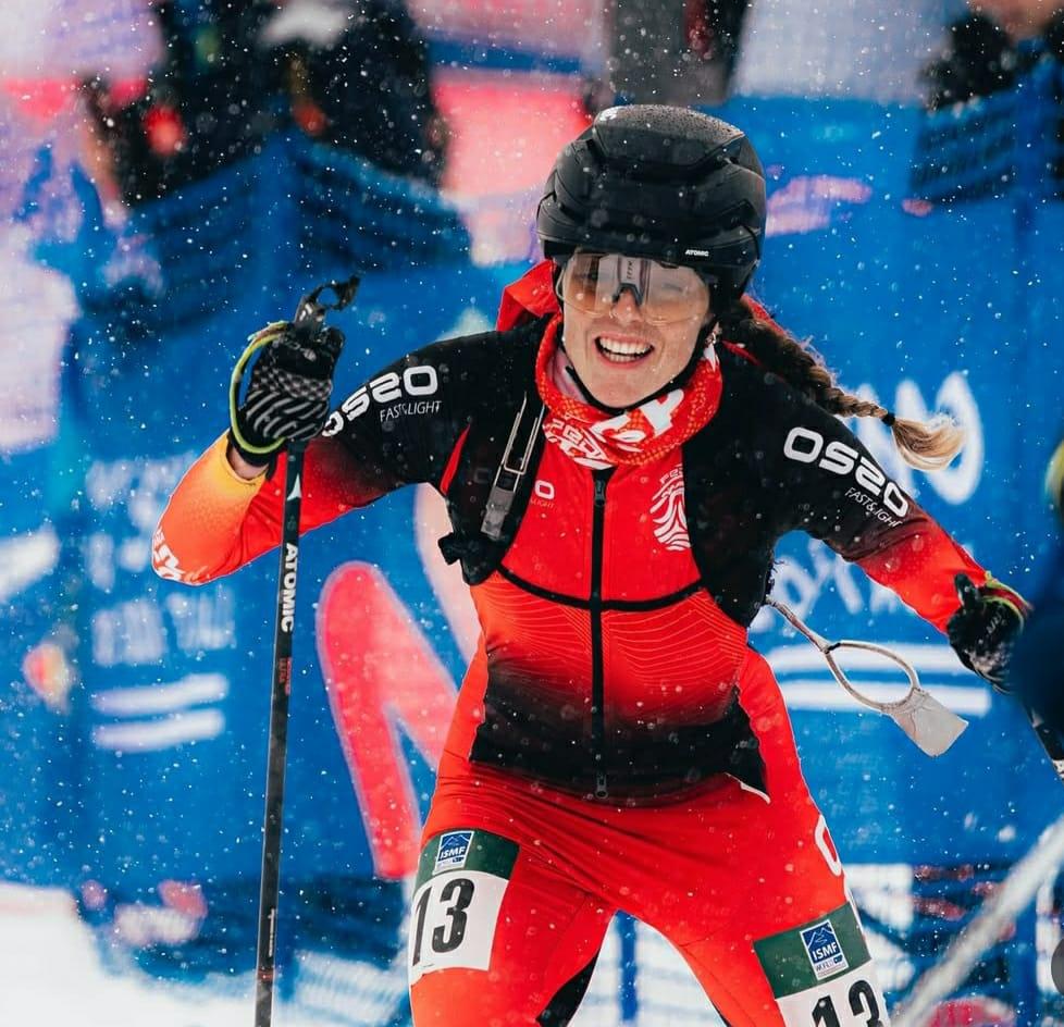 Ana Alonso, durante una prueba.
