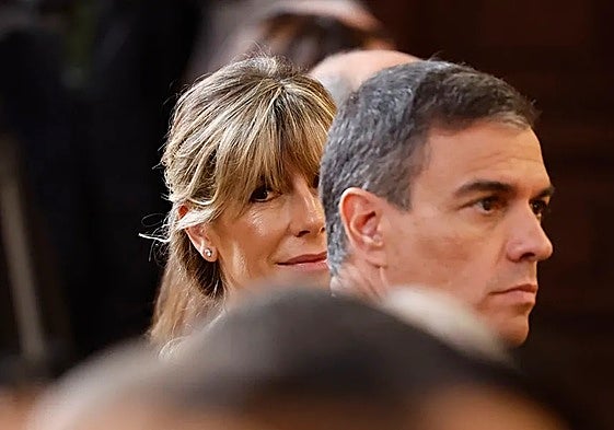 Begoña Gómez y Pedro Sánchez