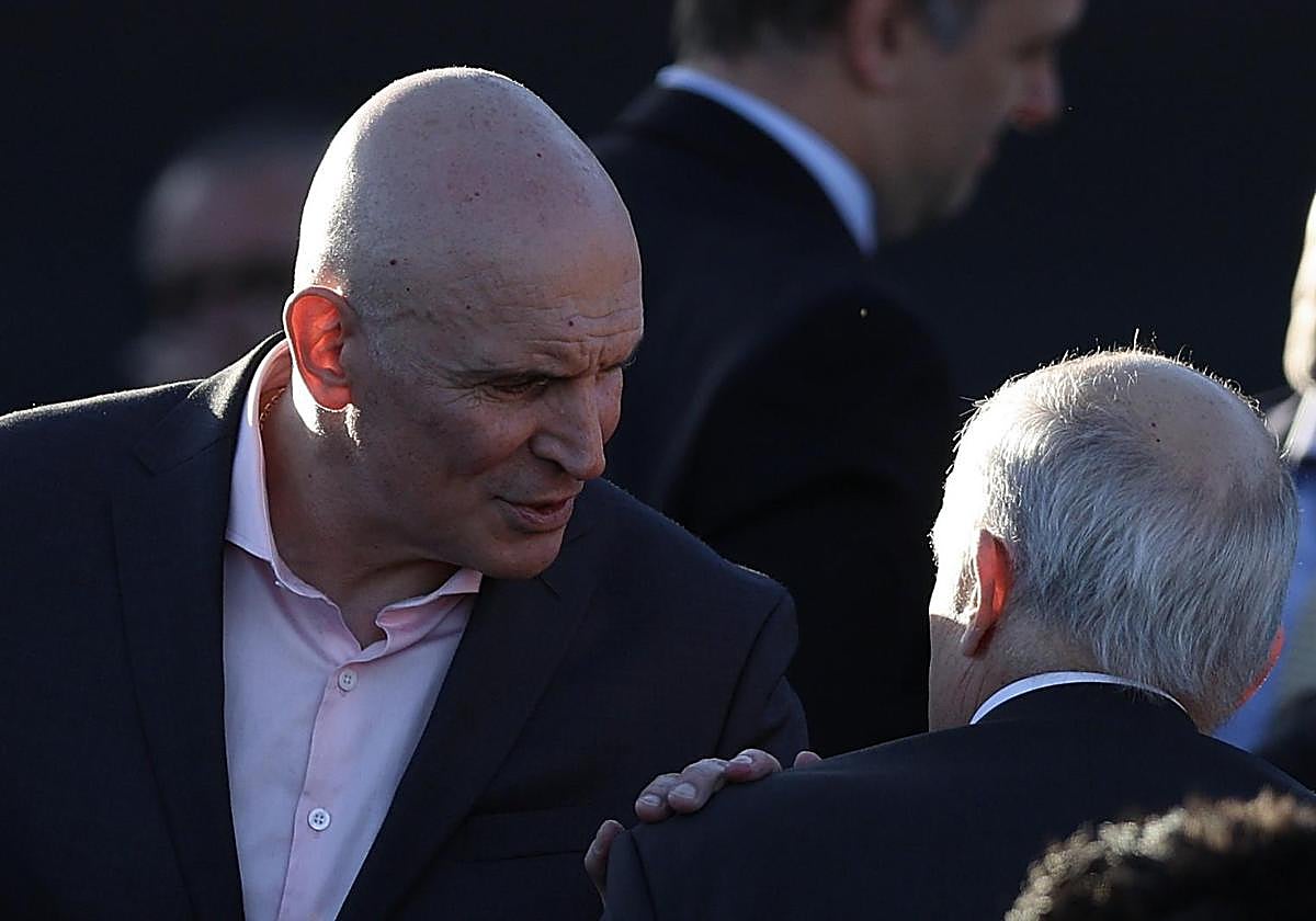 El diputado José Luis Espert, el pasado jueves en un acto en Buenos Aires.