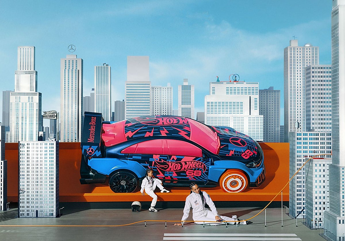 El Mercedes-Benz CLA a tamaño natural se convertirá en un juguete en miniatura Hot Wheels