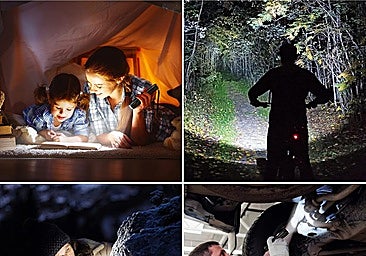 Esta potente linterna te servirá para casa o para exteriores y ocupa menos que un smartphone