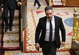 Santiago Abascal, líder de Vox